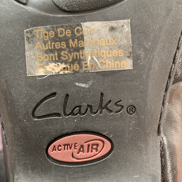 Clarks Women Shoes, Size 7.5W, Black Color - Picture 7 of 9